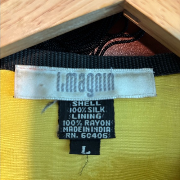 Bold Red and Yellow Ethnic-Inspired Jacket - Picture 9 of 9